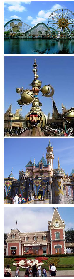 Disneyland- Theme Parks, Three Hotels, Downtown Disney, Anaheim California